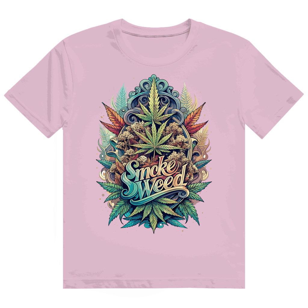 Heavy Cotton T-Shirt - Smoke Weed | Division420®