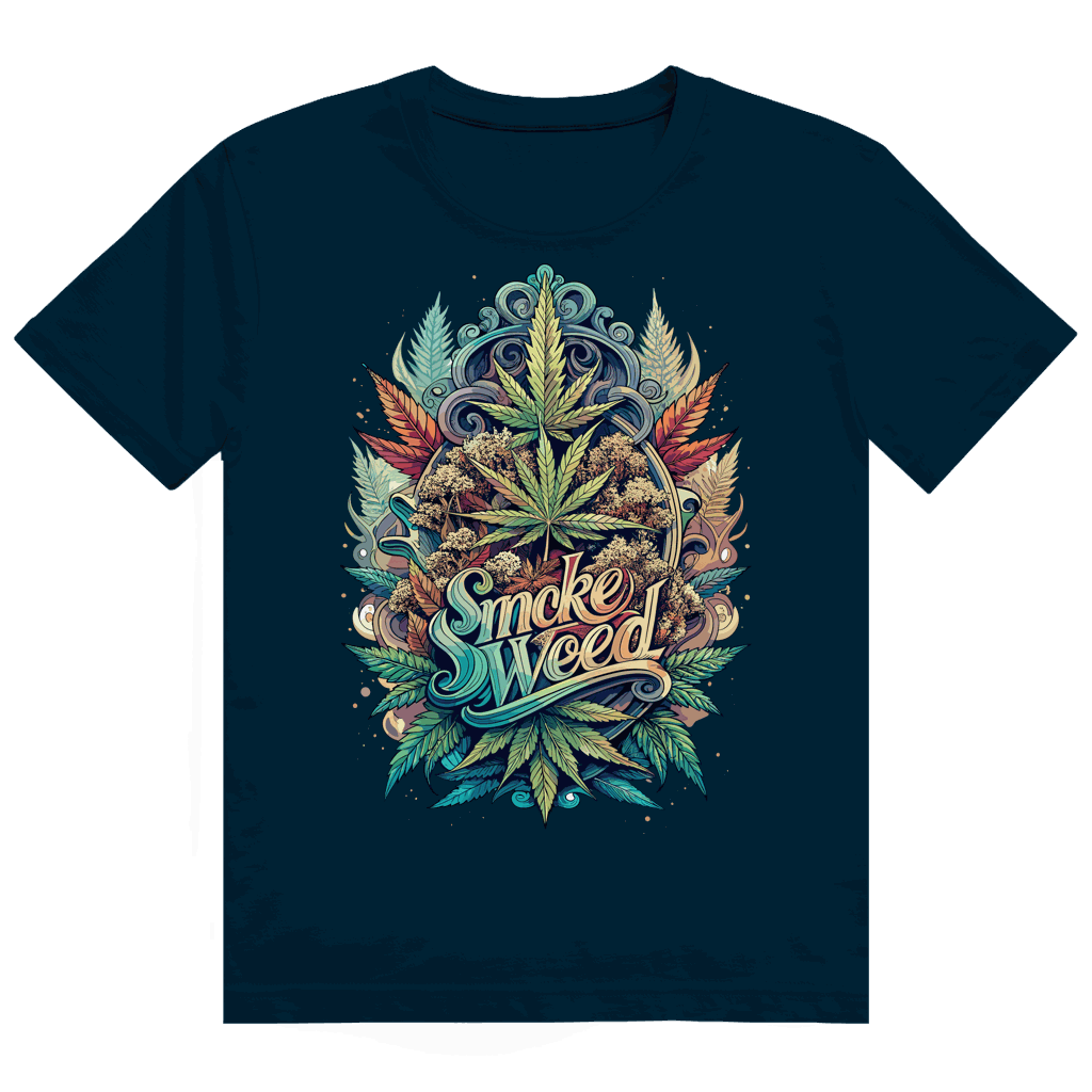 Heavy Cotton T-Shirt - Smoke Weed | Division420®