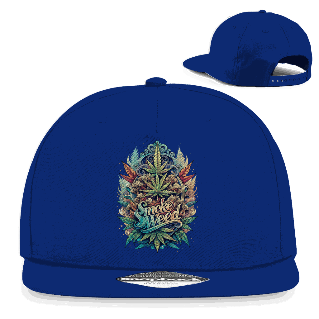 Snapback Rapper Cap - Smoke Weed | Division420®