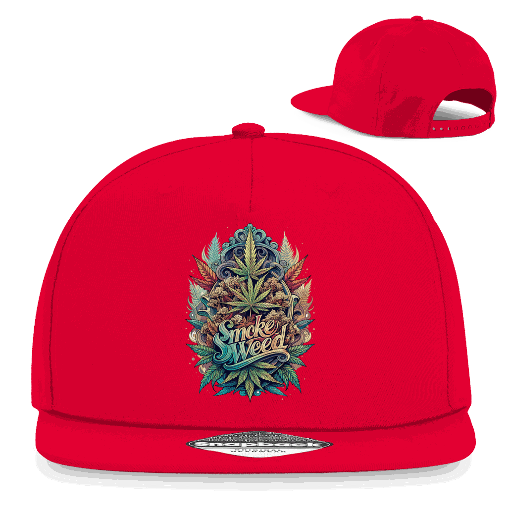 Snapback Rapper Cap - Smoke Weed | Division420®