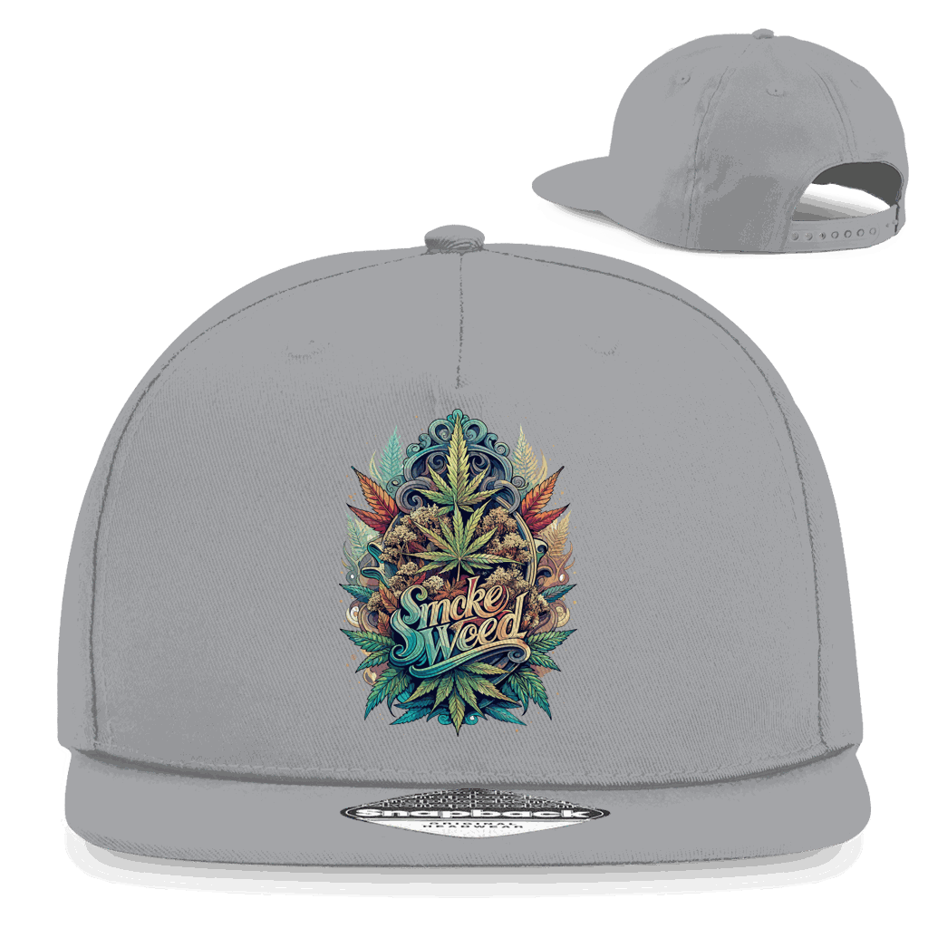 Snapback Rapper Cap - Smoke Weed | Division420®