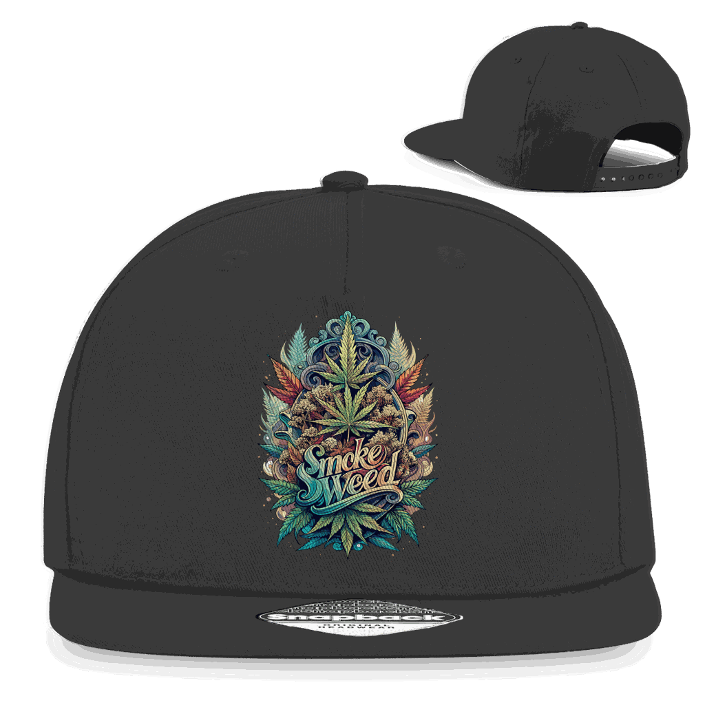 Snapback Rapper Cap - Smoke Weed | Division420®