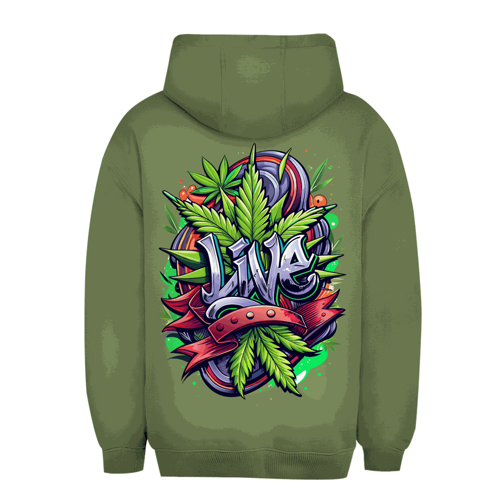Unisex Oversize Hoodie - Live | Division420®