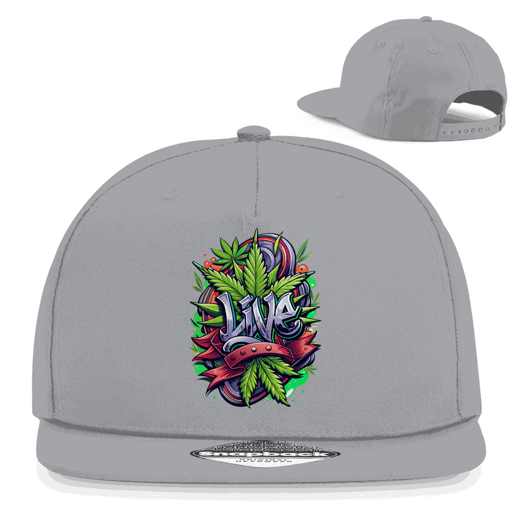 Snapback Rapper Cap - Live | Division420®