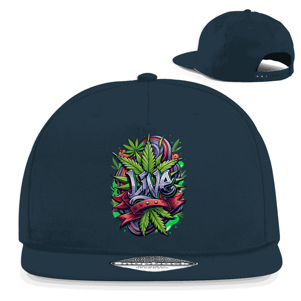 Snapback Rapper Cap - Live | Division420®