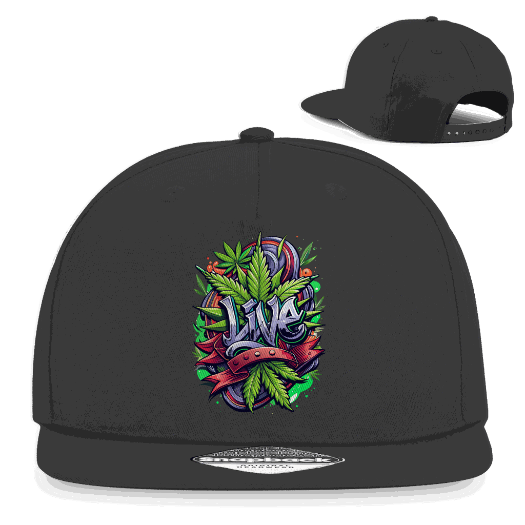 Snapback Rapper Cap - Live | Division420®