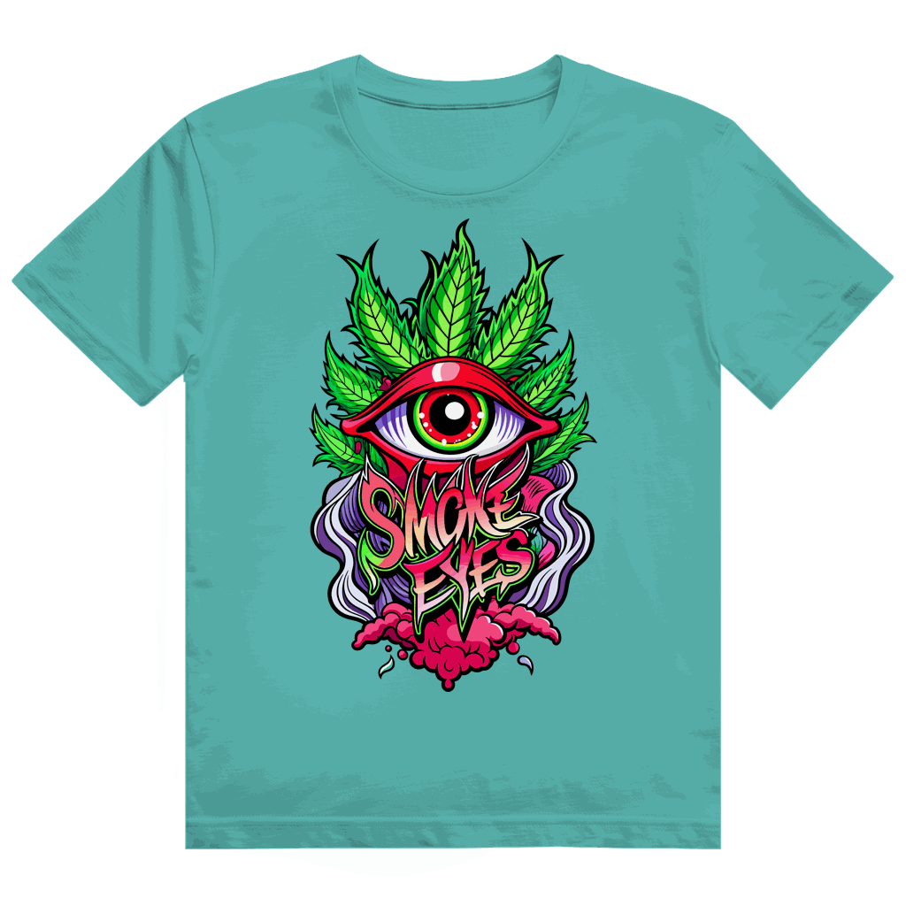 Heavy Cotton T-Shirt - Smoke Eyes | Division420®
