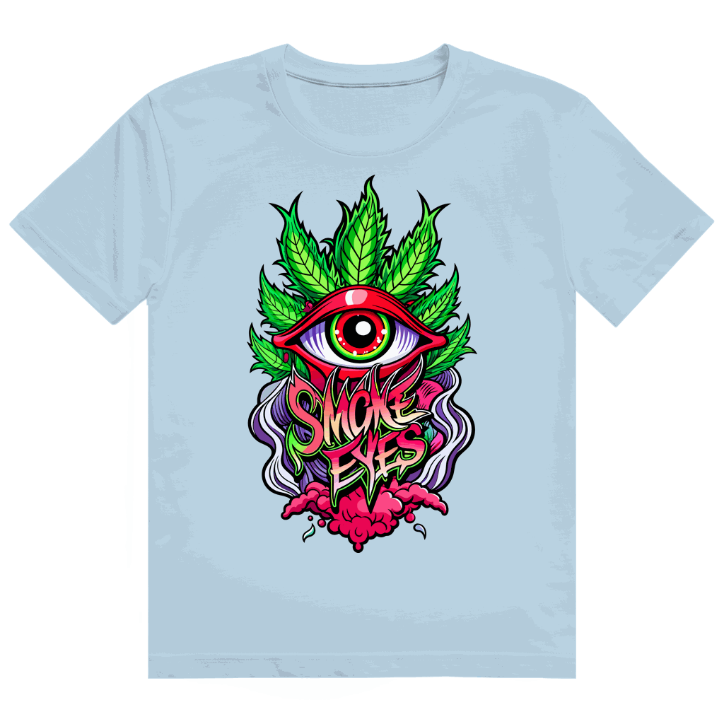 Heavy Cotton T-Shirt - Smoke Eyes | Division420®