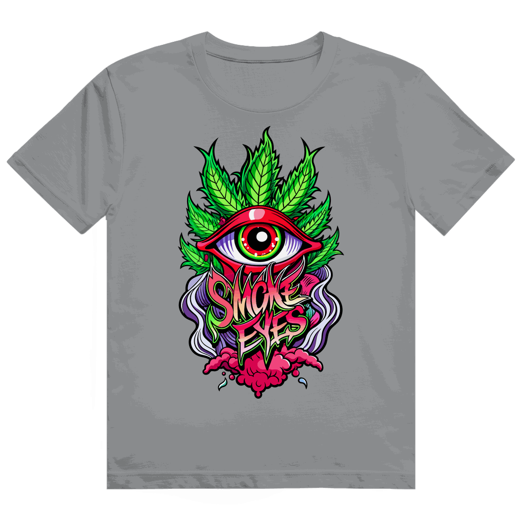 Heavy Cotton T-Shirt - Smoke Eyes | Division420®