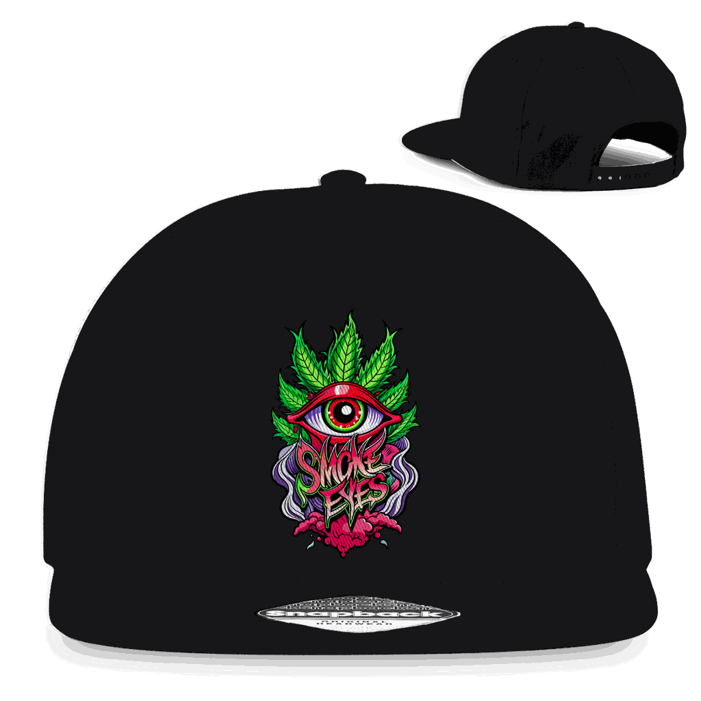 Snapback Rapper Cap - Smoke Eyes | Division420®