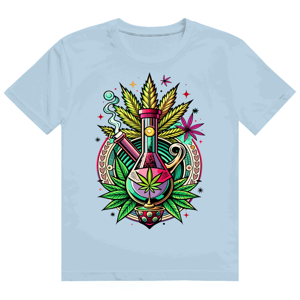 Heavy Cotton T-Shirt - Smoking Bong | Division420®