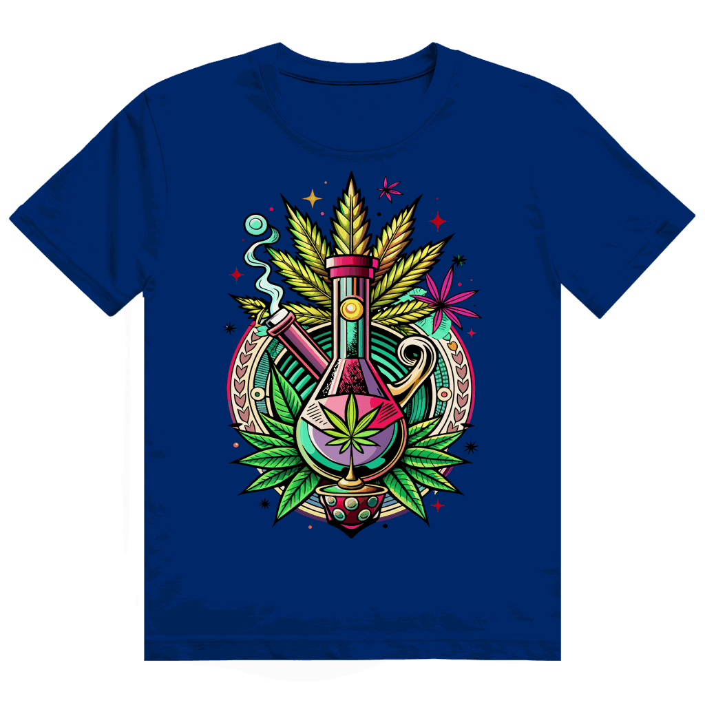 Heavy Cotton T-Shirt - Smoking Bong | Division420®
