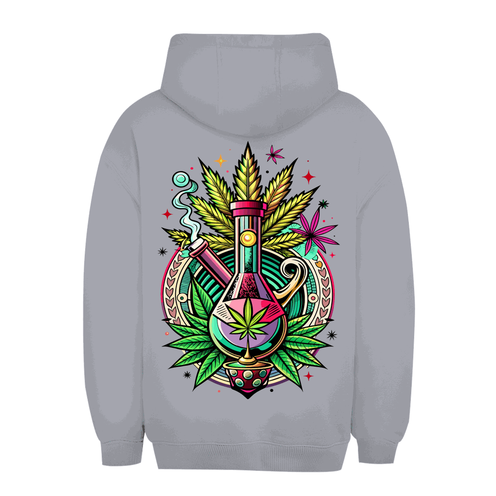 Unisex Oversize Hoodie - Smoking Bong | Division420®