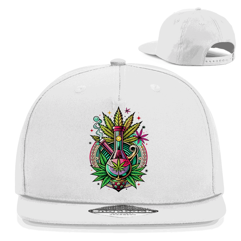 Snapback Rapper Cap - Smoking Bong | Division420®