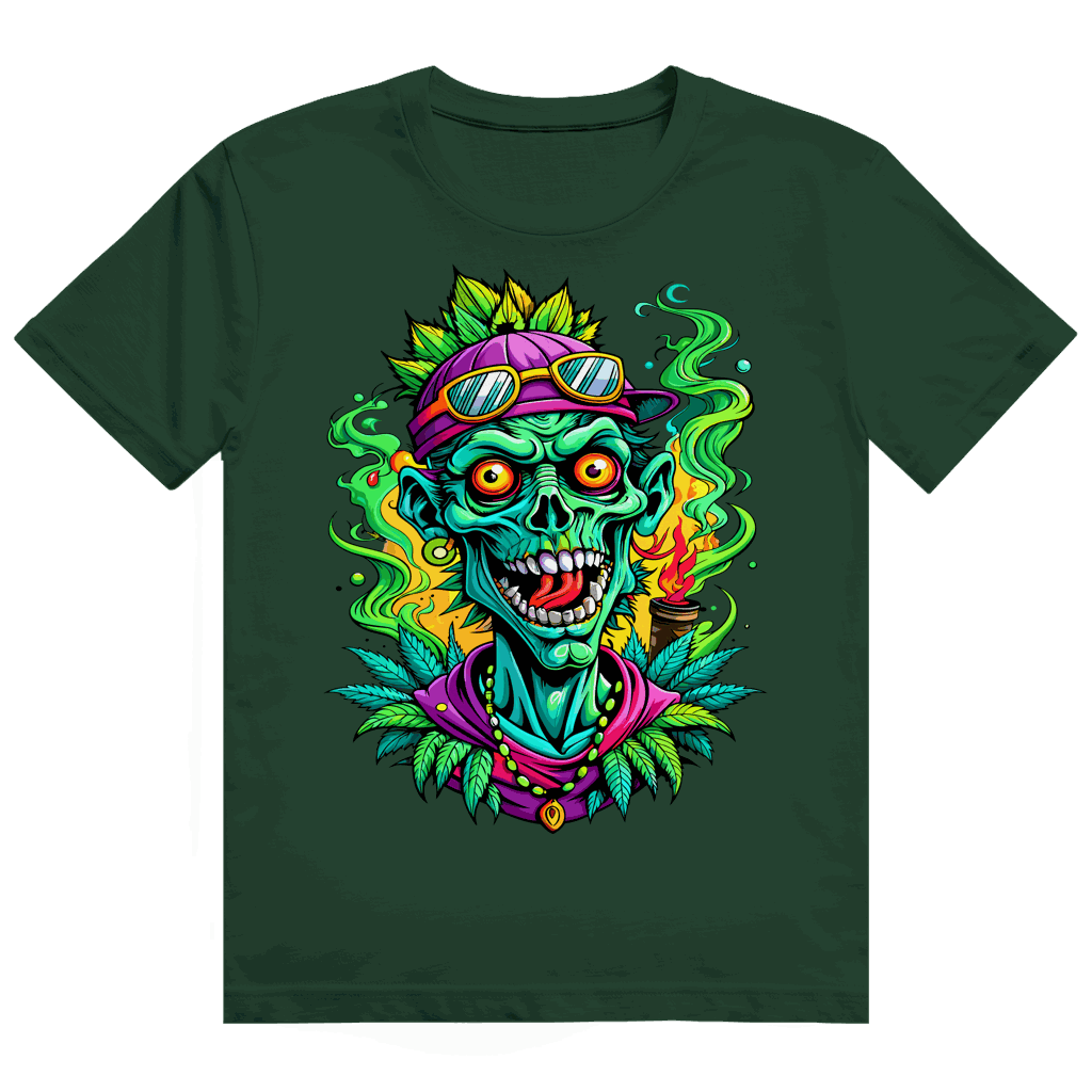 Heavy Cotton T-Shirt - Weed Zombie | Division420®