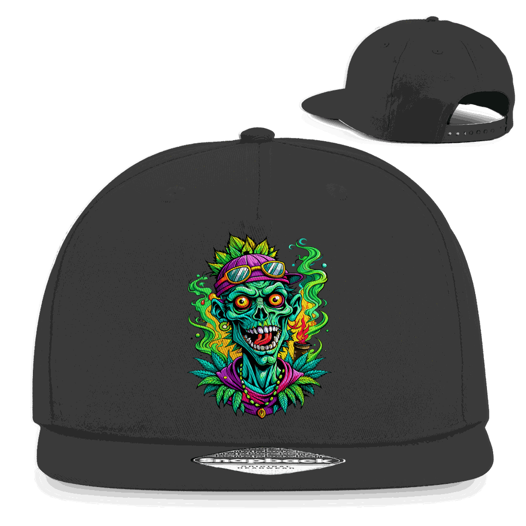 Snapback Rapper Cap - Weed Zombie | Division420®