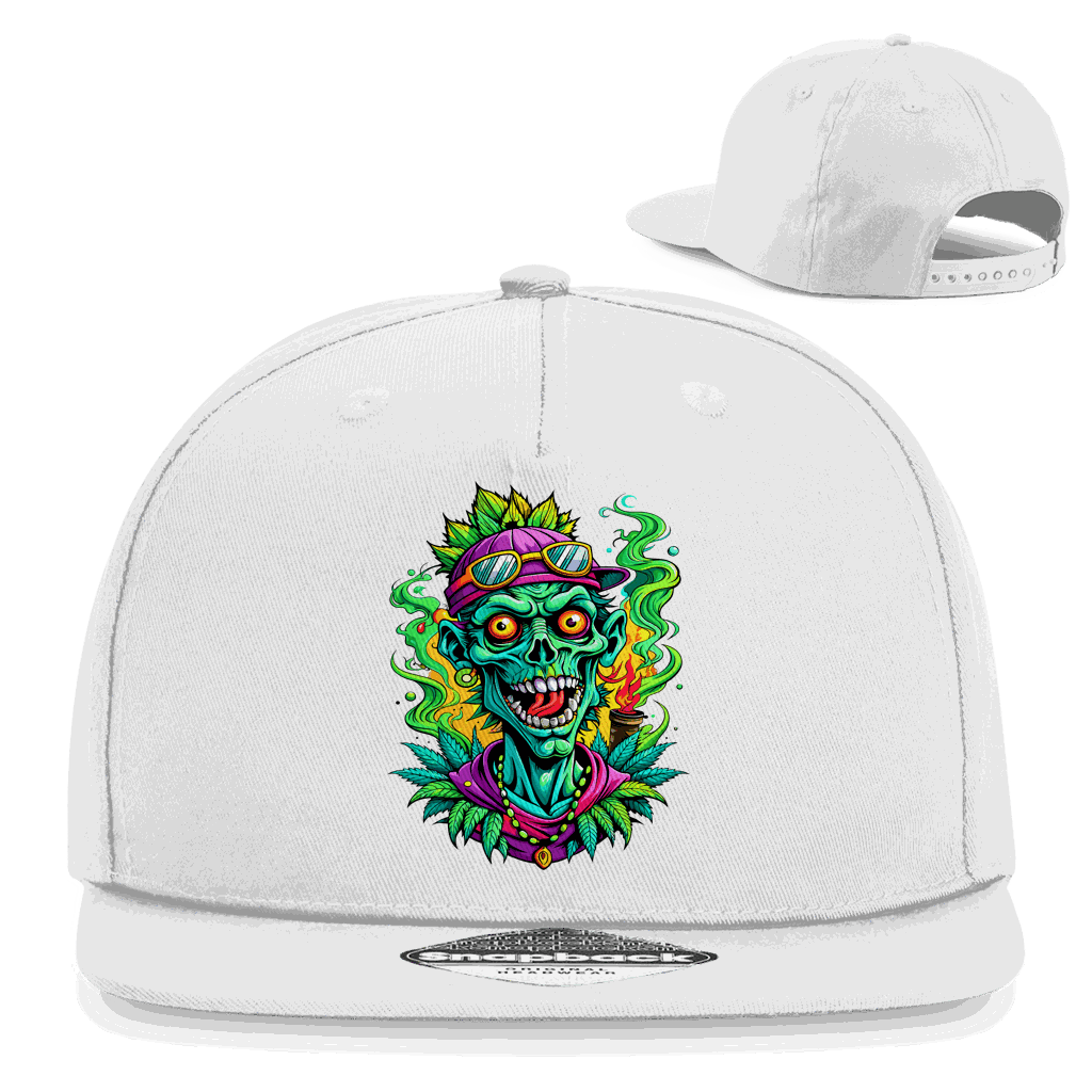 Snapback Rapper Cap - Weed Zombie | Division420®