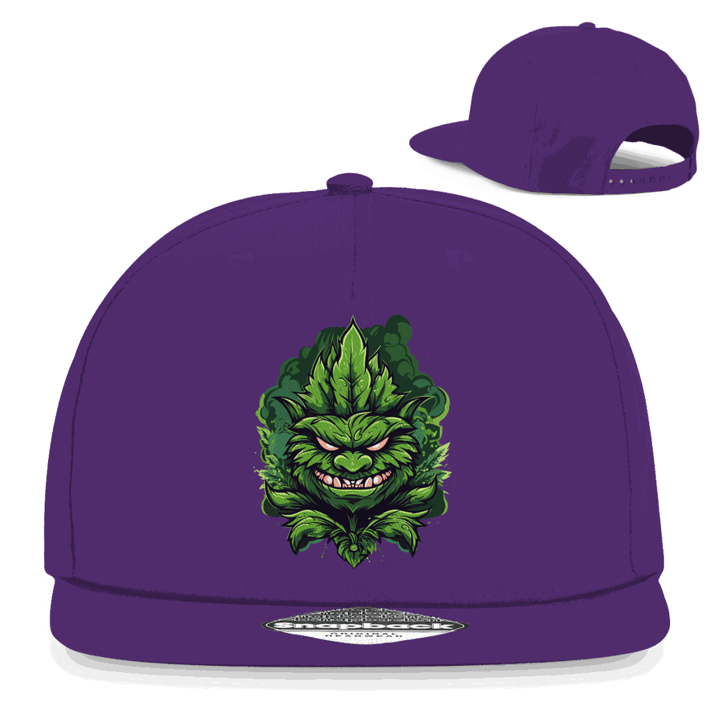 Snapback Rapper Cap - Crazy Plant | Division420®