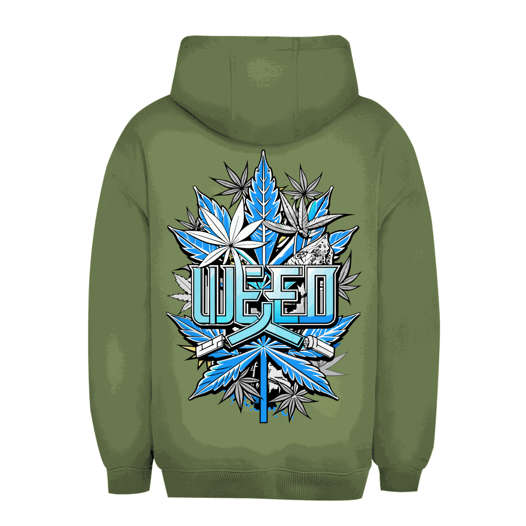 Unisex Oversize Hoodie - Weed Style | Division420®