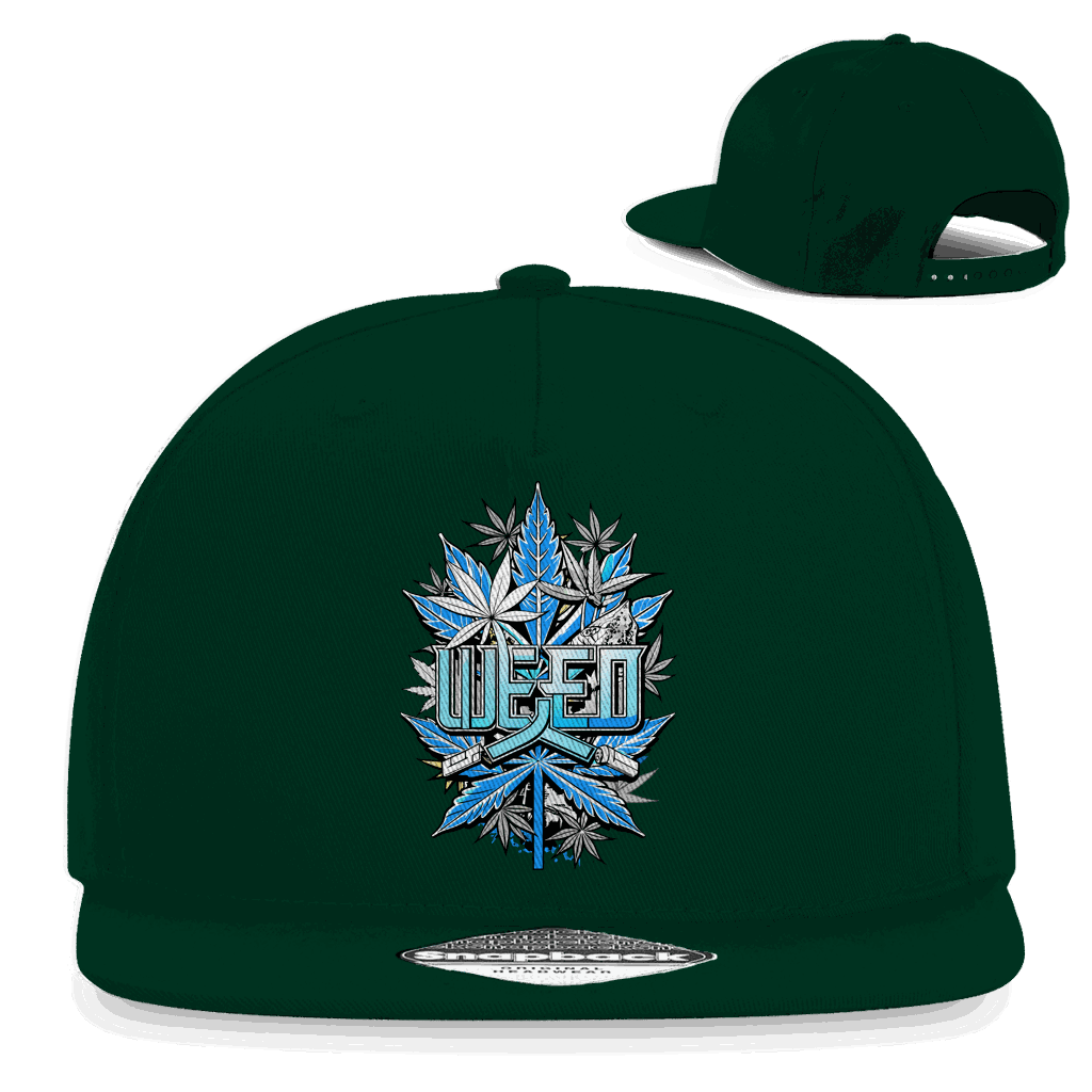 Division420 Snapback Cap in Weed Style mit 5-Panel Design und Snapback-Verschluss für urbanen Streetwear-Look