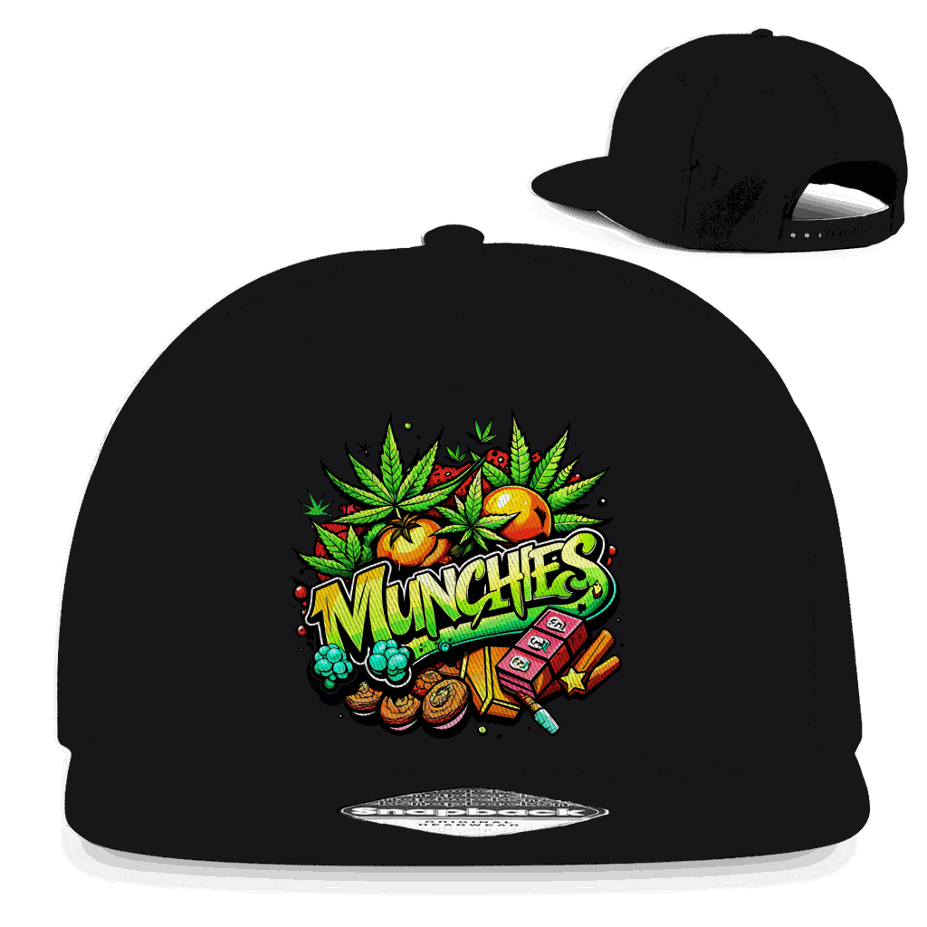 Snapback Rapper Cap - My Munchies | Division420®