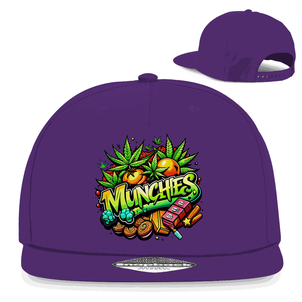 Snapback Rapper Cap - My Munchies | Division420®