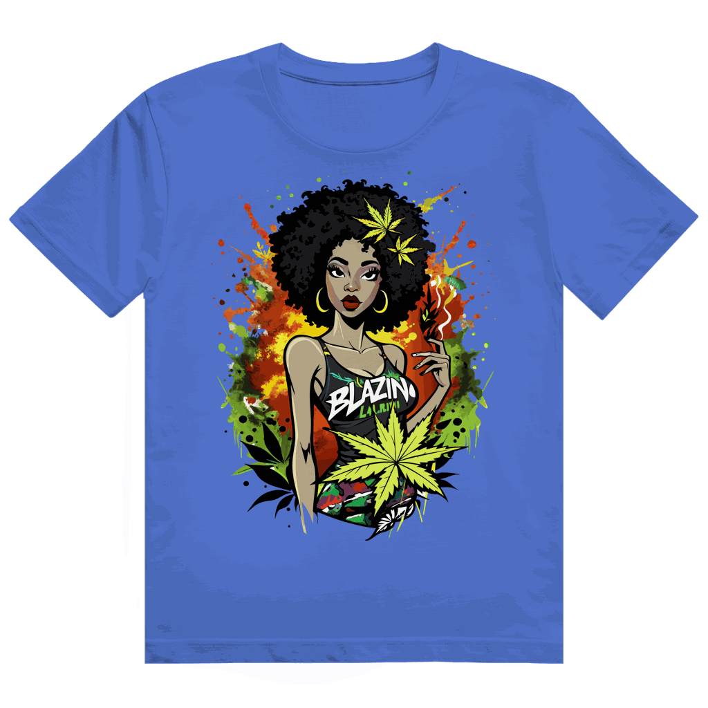 Heavy Cotton T-Shirt - Blazing Girl | Division420®