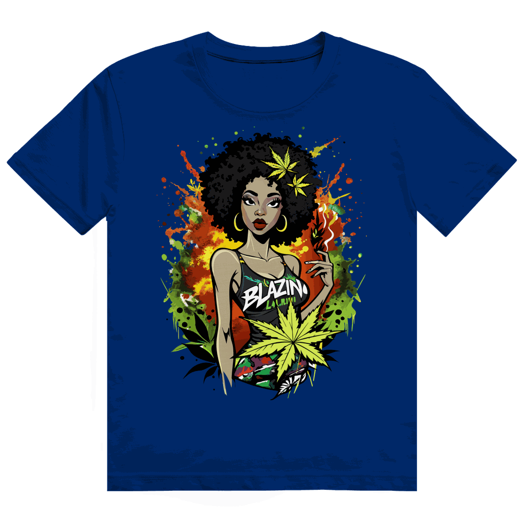 Heavy Cotton T-Shirt - Blazing Girl | Division420®