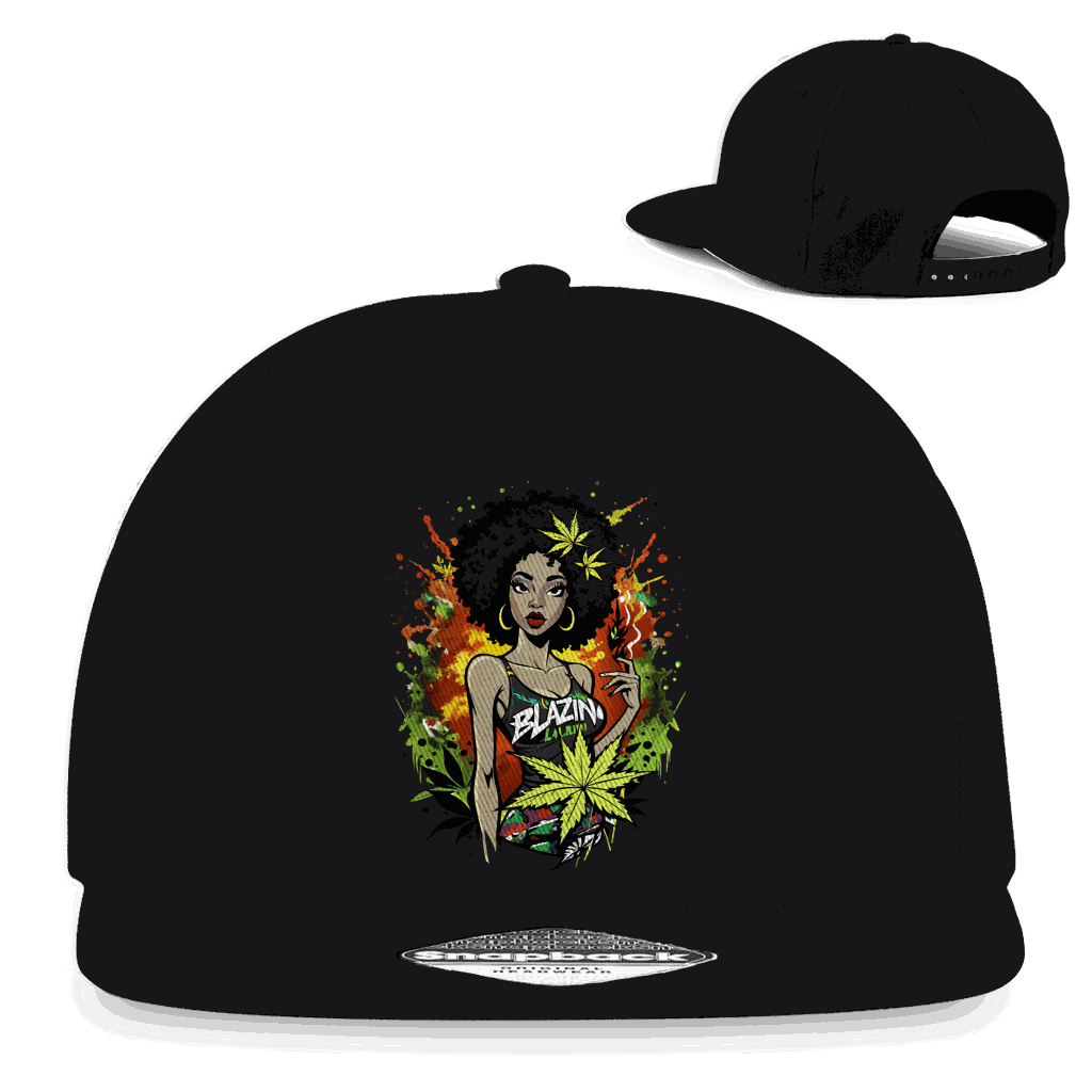Snapback Rapper Cap - Blazing Girl | Division420®