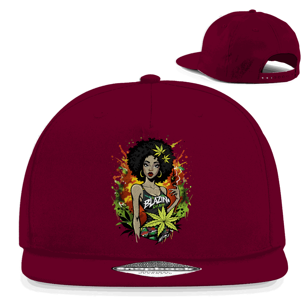 Snapback Rapper Cap - Blazing Girl | Division420®