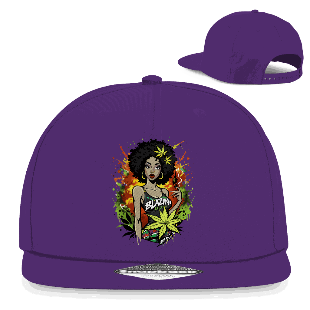 Snapback Rapper Cap - Blazing Girl | Division420®