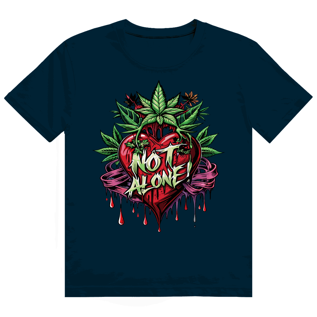 Heavy Cotton T-Shirt - Not Alone | Division420®