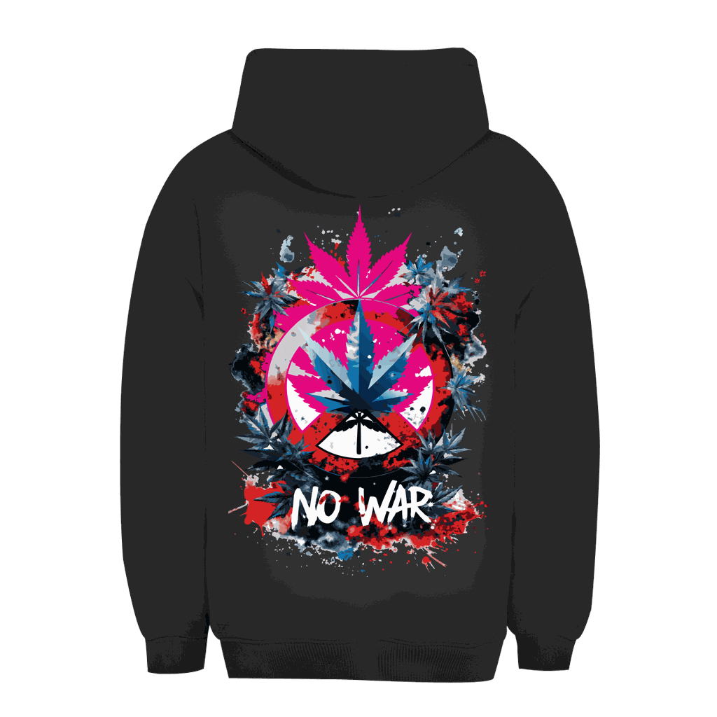 Unisex Oversize Hoodie No War von Division420 in urbanem Style und nachhaltiger Baumwollqualität