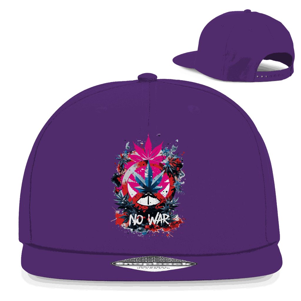 Snapback Rapper Cap - No War | Division420®