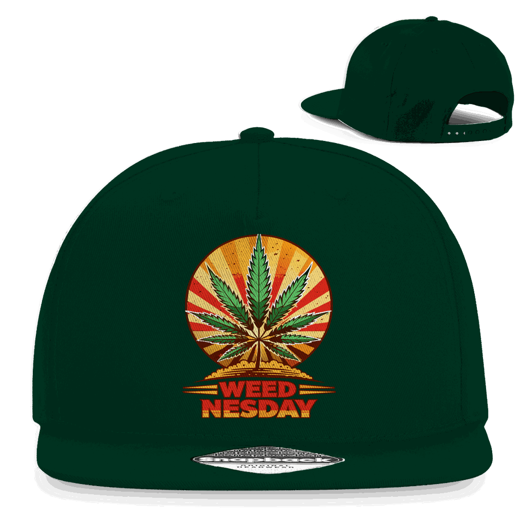 Snapback Rapper Cap - Weednesday | Division420®