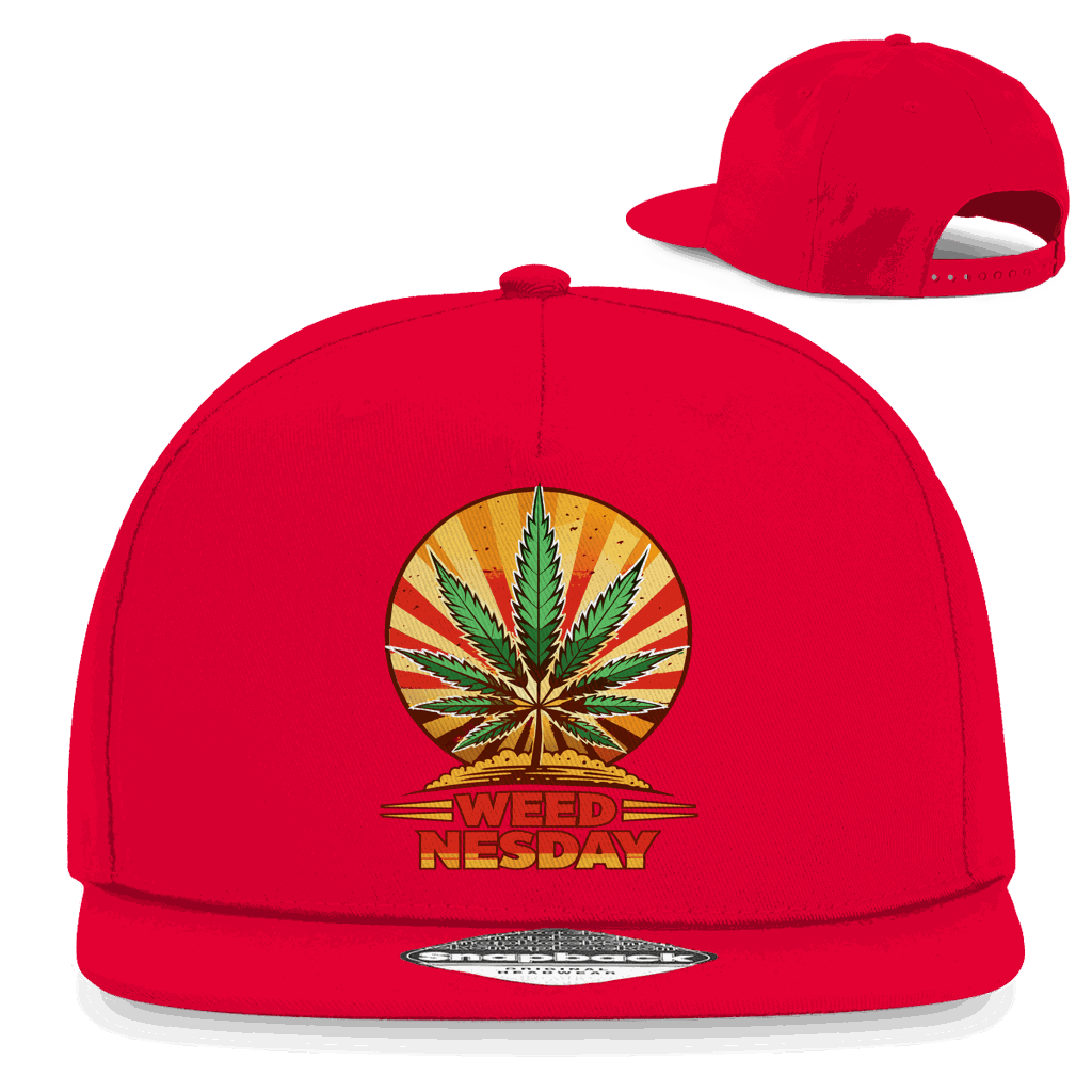 Snapback Rapper Cap - Weednesday | Division420®