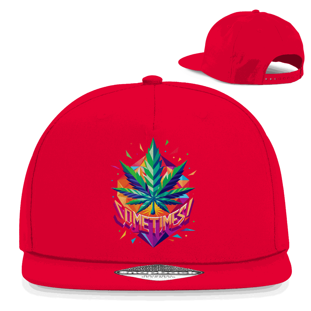 Snapback Rapper Cap - Sometimes | Division420®