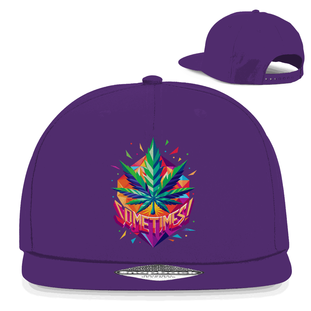 Snapback Rapper Cap - Sometimes | Division420®