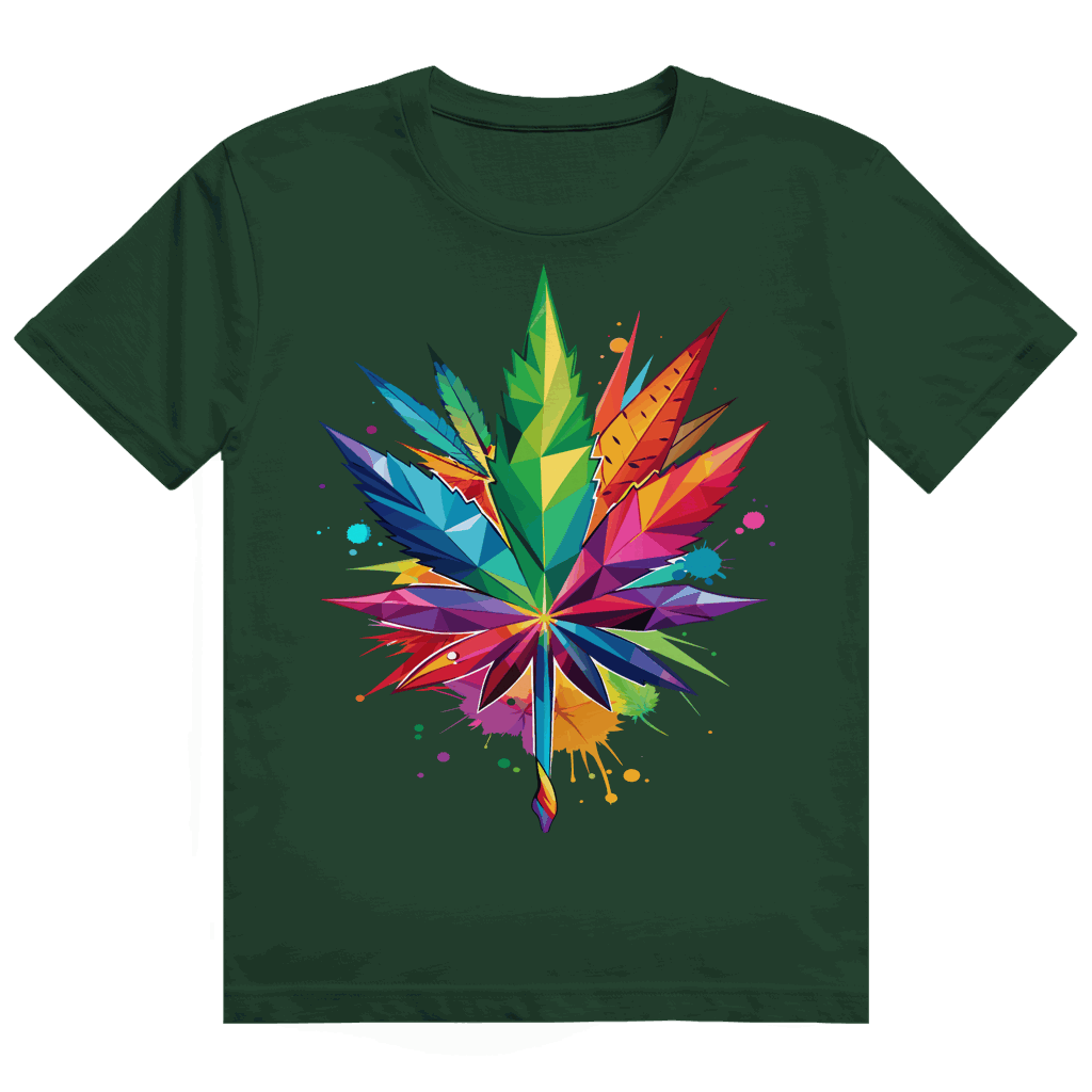Heavy Cotton T-Shirt - Leaf Art | Division420®