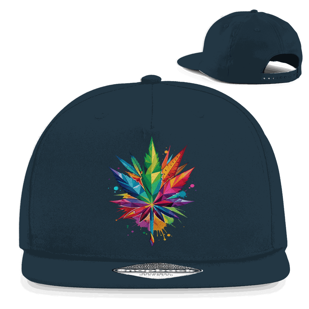 Snapback Rapper Cap - Leaf Art | Division420®