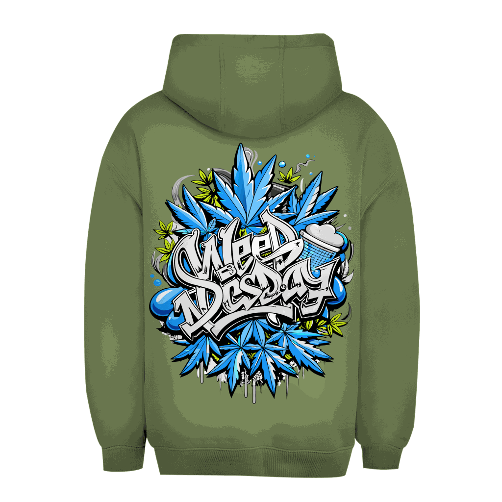 Unisex Oversize Hoodie - Only Weednesday | Division420®