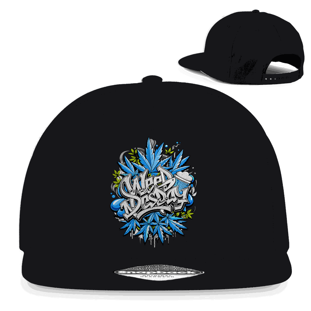 Snapback Rapper Cap - Only Weednesday | Division420®