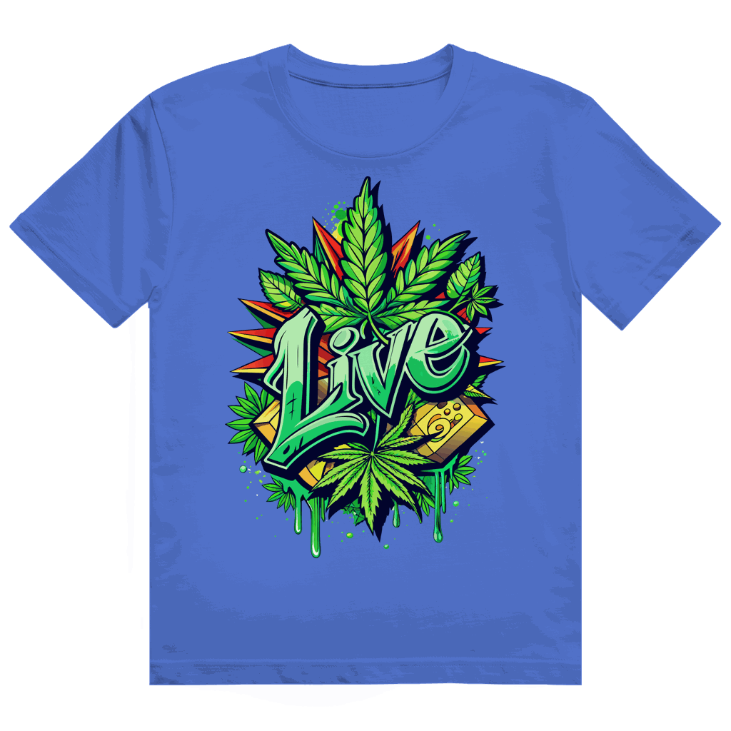 Heavy Cotton T-Shirt - Weed Live | Division420®