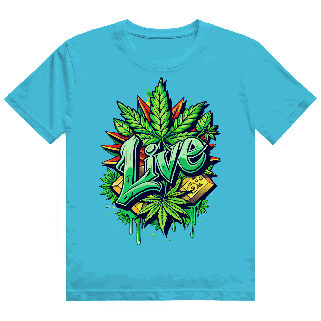 Heavy Cotton T-Shirt - Weed Live | Division420®