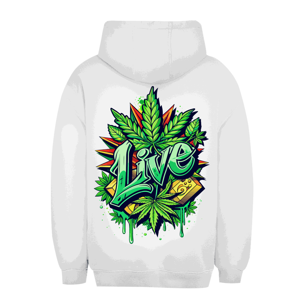 Unisex Oversize Hoodie - Weed Live | Division420®