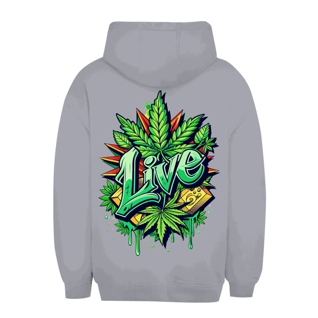 Unisex Oversize Hoodie - Weed Live | Division420®