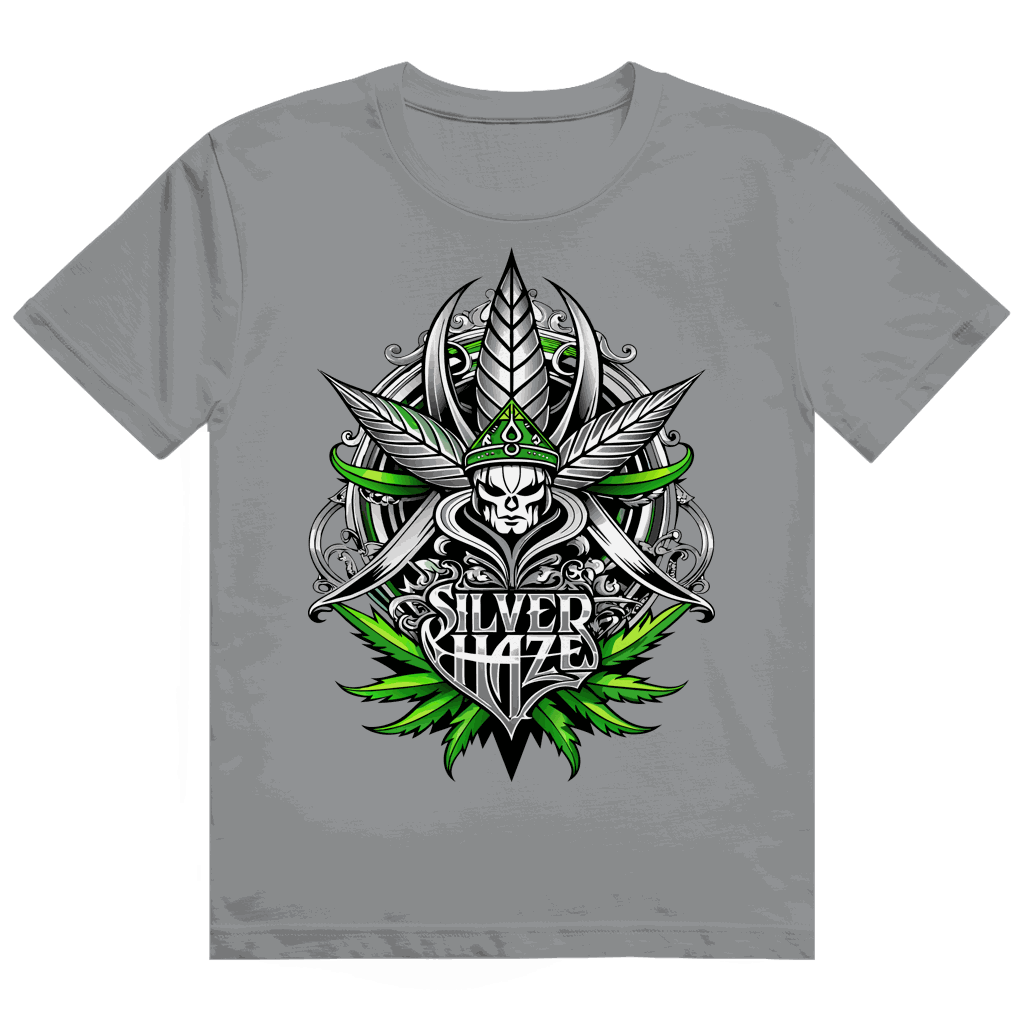 Division420 Heavy Cotton T-Shirt Silver Haze size chart for unisex streetwear fit