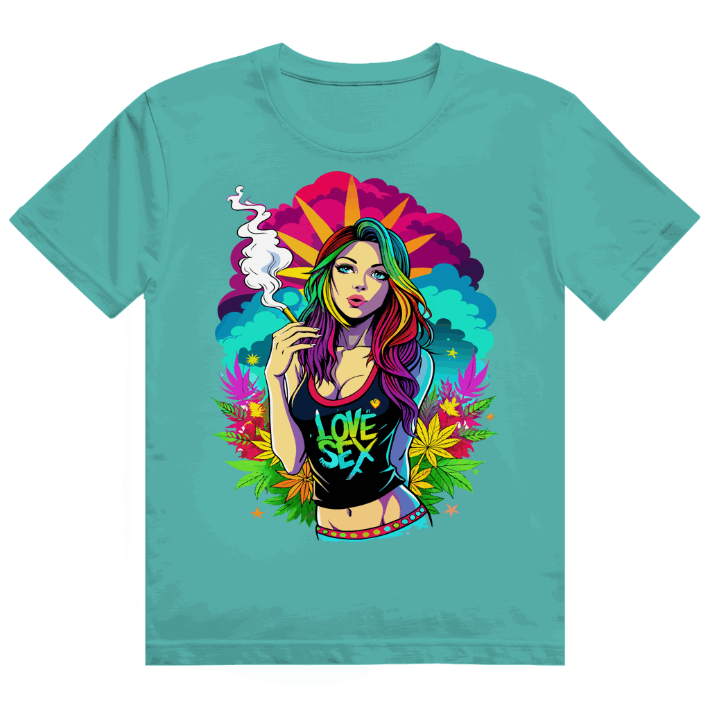 Heavy Cotton T-Shirt - Love Girl | Division420®