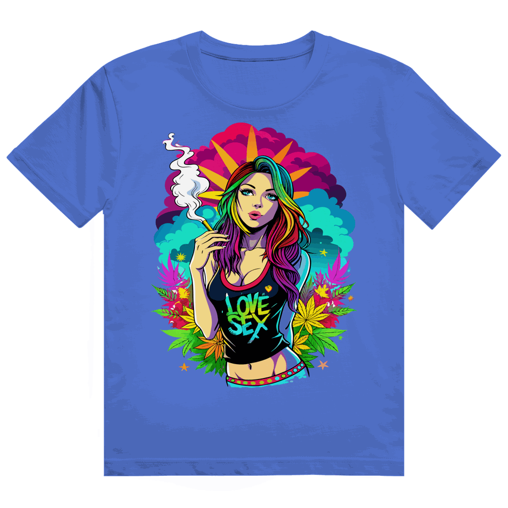 Heavy Cotton T-Shirt - Love Girl | Division420®