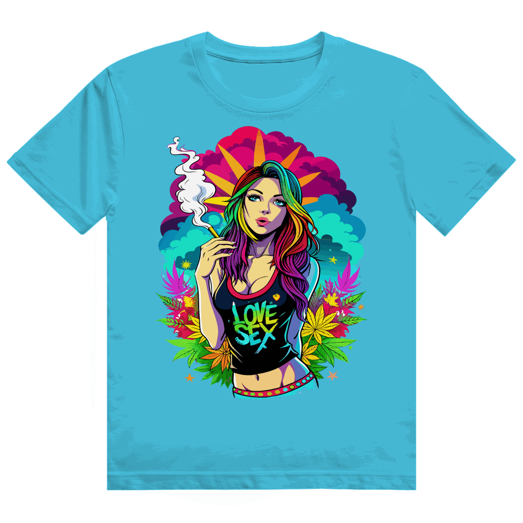 Heavy Cotton T-Shirt - Love Girl | Division420®